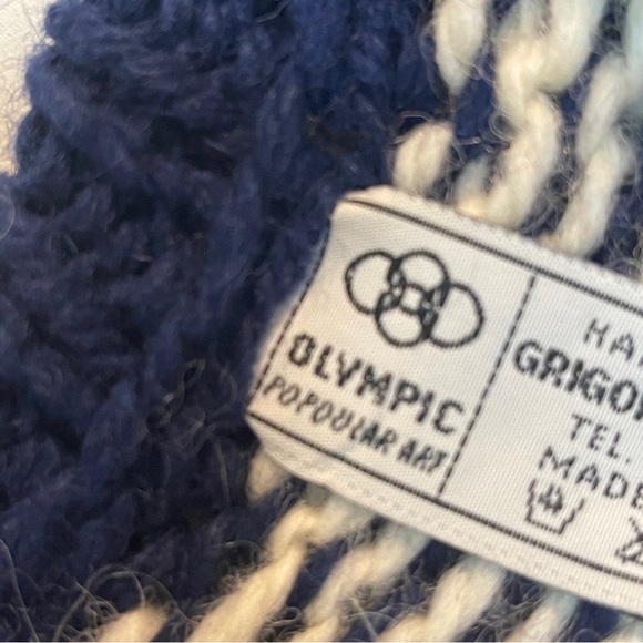 Vintage Grigoropoulos Bros Handknitted Wool Fair Isle Nordic Sweater Unisex - Picture 6 of 7